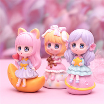 Cute cute pink Lolita Lolita girl birthday gift girl heart room decoration ornaments