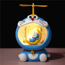 Student male and female birthday lover gift machine Tinkerbell Cat night light Star light Piggy bank Piggy bank