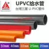Taiwan Sanli PVC water supply pipe Water pipe UPVC pipe PN10 pipe Aquarium special fish tank water pipe