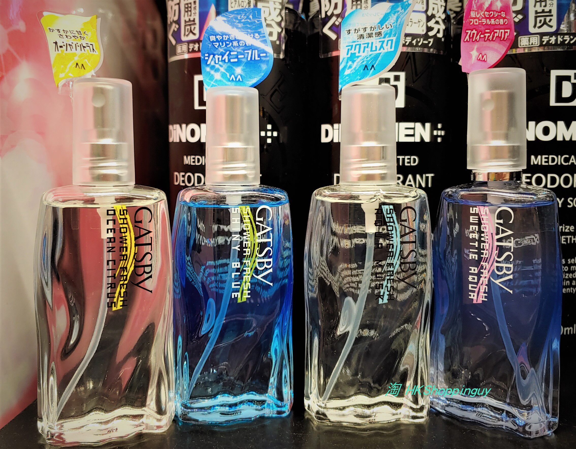 日本杰士派GATSBY男清新香水淡香古龙無防腐Men Eau de Toilette评价