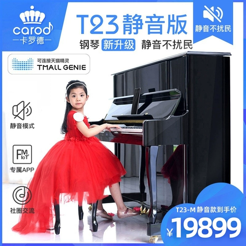 Флагманское фортепиано Carrod T23 — это совершенно новое интеллектуальное бесшумное домашнее пианино начального уровня профессионального уровня для начинающих.