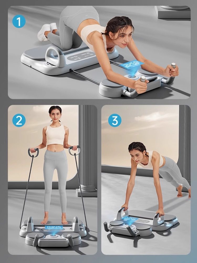 Germany-Rxl Professional Push-Up Stand Trainer Flat Support Exercise Fitness Equipment Home Abdominal Board for Men