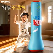 Childrens inflatable boxing post tumbler sandbag household sandbag vertical adult child boxing toy training equipment