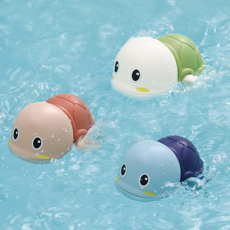 Turtle toy Net celebrity bath toy Baby water play toy Children baby bath toy Bite-free water play toy