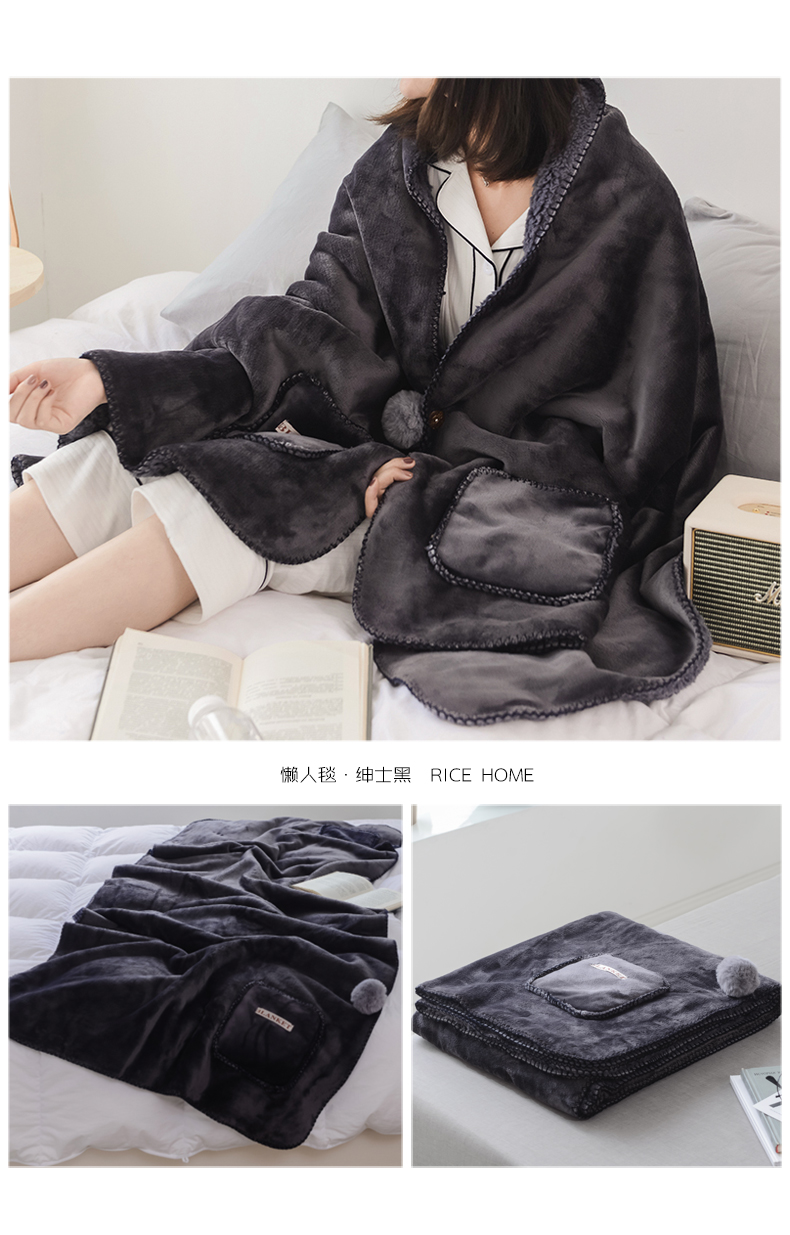 pháp luật thời trang Corsa Bắc Âu Levin cashmere chăn cashmere chăn giản dị đơn giản nap đúp mặt chăn lười biếng thảm - Ném / Chăn chăn lông cừu