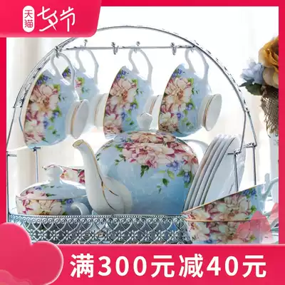American bone China coffee cup set European afternoon tea tea set Coffee set British ceramic black tea cup Wedding gift