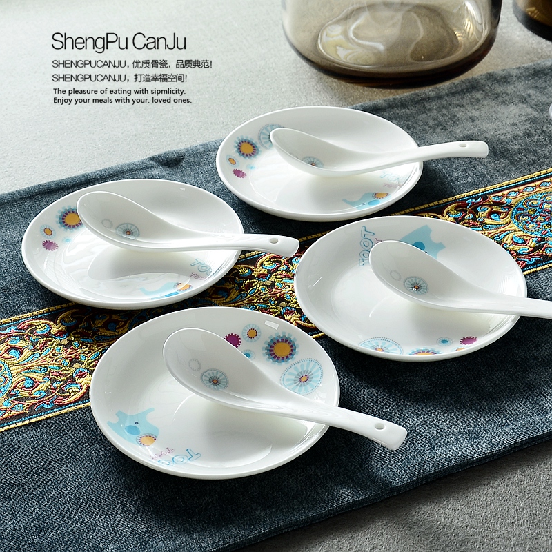 Creative ipads China small dishes flavor dish plates vinegar dish of soy sauce dish dip disc ipads porcelain snack disc ceramic household