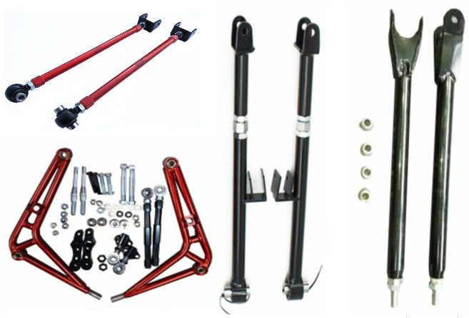Modification Suitable for Racing Competition Bmw E36 E46 Front Lower Control Arm with Large Angle Rear Camber Adjustment Rod