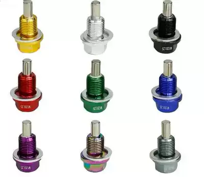 Modified engine magnetic oil pan screw oil drain screw magnetic oil change Bolt M12 M14 M16