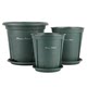 ການຄວບຄຸມຮາກພາຍໃນປະເທດ pot plastic flower pot green plant flower rose breathable root control non-green mountain pot gallon pot free shipping