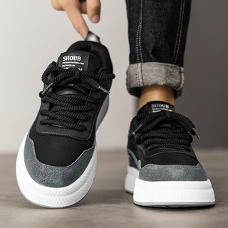 Men's Shoes 2026 New Popular Spring Black Versatile Casual German Training Sneakers Men's Work and Sports Trendy Shoes