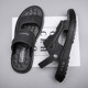 Sandals Men's 2026 New Summer Outerwear Genuine Leather Casual Sports Dual-Purpose Slippers Non-Slip Wear-Resistant Dad Beach Shoes