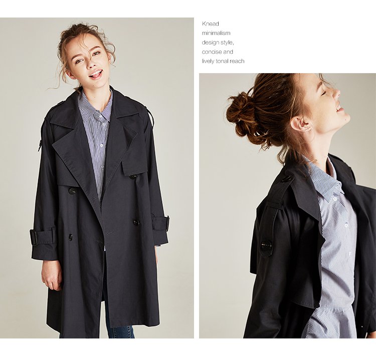 Trench pour femme       en Coton en Coton - Ref 3227638 Image 16