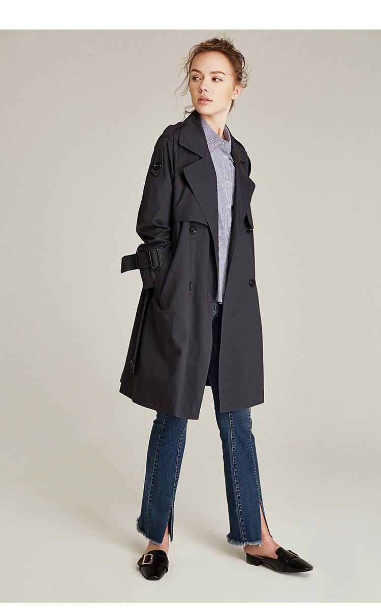 Trench pour femme       en Coton en Coton - Ref 3227638 Image 18