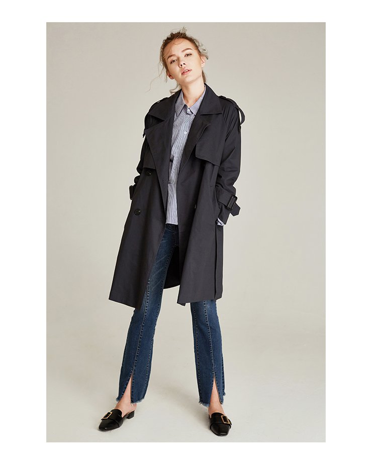Trench pour femme       en Coton en Coton - Ref 3227638 Image 17