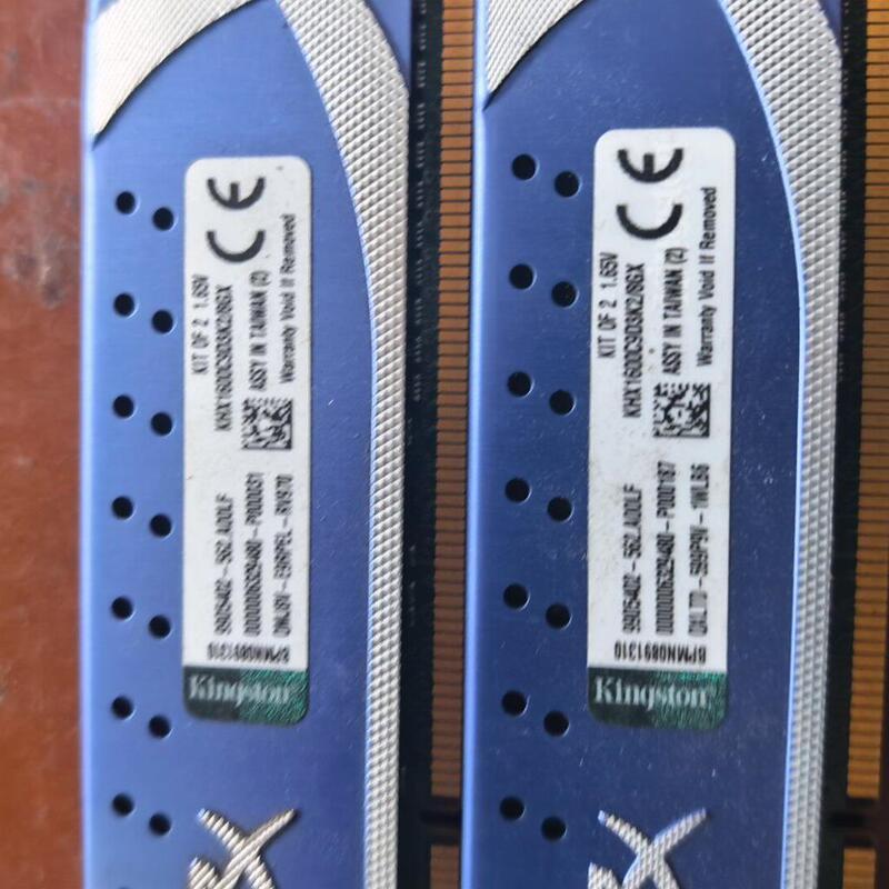 Negotiable Price Kingston Hyperx Ddr3 1600 4g×2 Kit, Model Khx