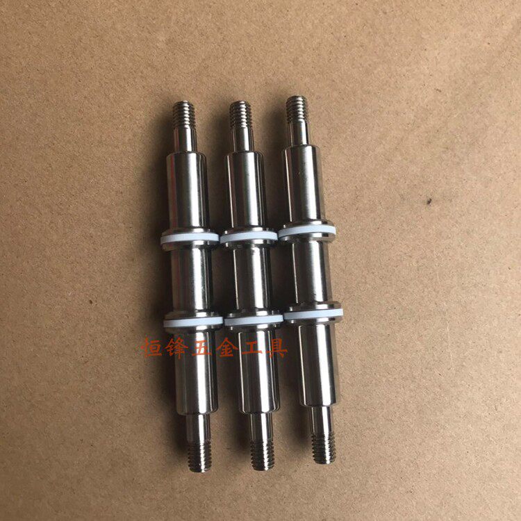 Pneumatic double diaphragm pump spindle accessory switching valve assembly A10 pump piston rod 3 pint ink pump adhesive ring