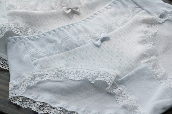 Slip jeunesse simple en coton - Ref 640300 Image 7