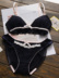 [] Nhật Bản nguyên chất cotton công sở nặng ren cô gái ngọt ngào không có vành ngủ đồ lót bra set 188 đồ lót đẹp Bộ đồ lót