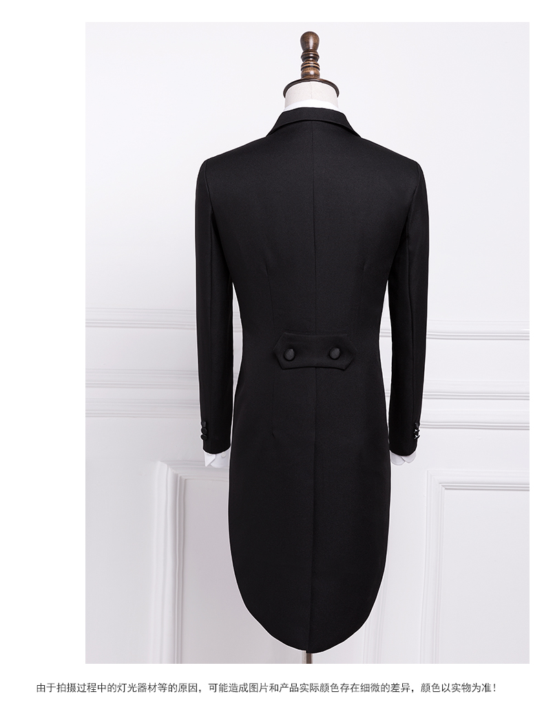 Tuxedo nam tự tu sân khấu nhạc trưởng trang phục người lớn ca sĩ chủ trang phục phù hợp với trang phục nam blazer nam