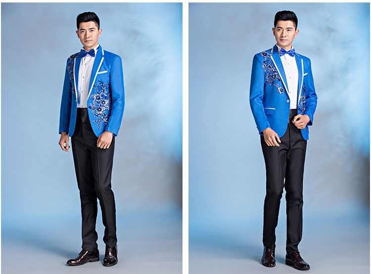 Bộ đồ mới, trang trí, studio ảnh, trang phục hợp xướng sân khấu, trang phục nam, ca sĩ, chủ nhà, trang phục nam vest cưới