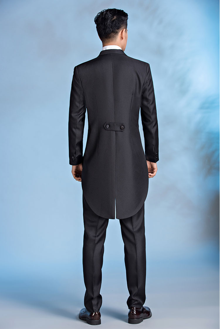 Tuxedo nam slim dress phù hợp với phù hợp với chỉ huy sân khấu điệp khúc trang phục ma thuật máy chủ steward