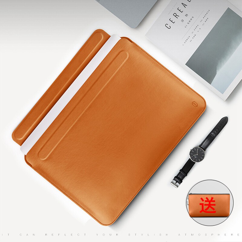 Apple's new laptop protective sleeve macbookpro16 inch liner bag Pro13 air13 3 inch protection leather cover mac12 leather cover Applicable pro15