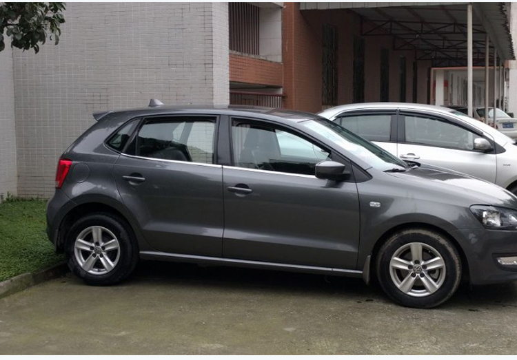 Wind Blade 11-18 Volkswagen New Polo đuôi mới Polo sửa đổi đặc biệt đuôi miễn phí sơn cánh trên cánh lướt gió mazda 2