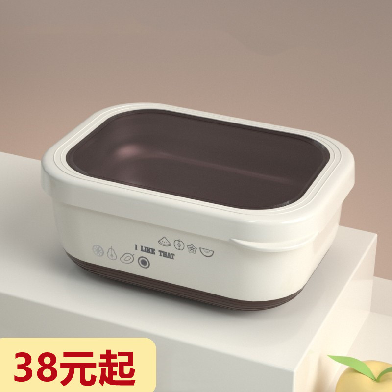 Korean elementary school students' thermal insulation and anti-scalding lunch box 304 stainless steel microwave oven heating children's office workers lunch box