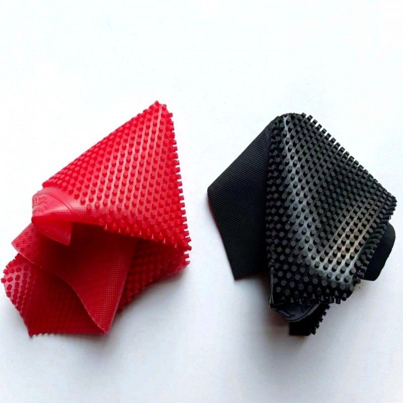 Super soft bottom belt pattern suction cup medium grain Dawei 388D-1 table tennis long rubber single rubber weird anti-arc