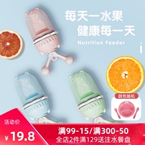 mdb baby food bite bag fruit vegetable music baby food supplement device tooth gum grinding tooth stick children silicone eat fruit