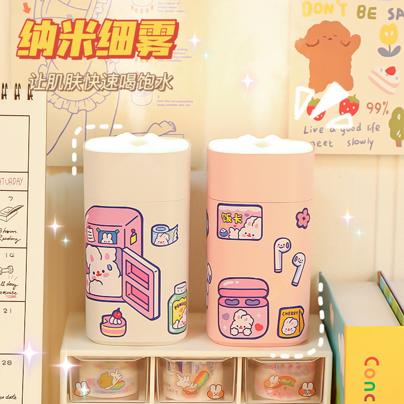 Air Humidifiers Home Silent Bedrooms Student Dormitory Small Large Spray Office Desktop Cute Mini