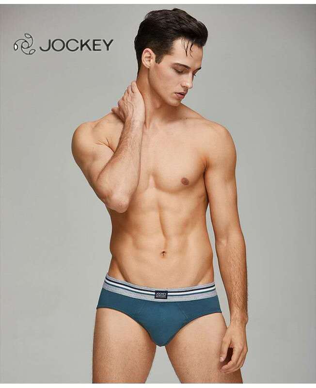 Jockey Men's Underwear International Brand 3-Pack Men's Briefs Pure Cotton Sexy Men's Underwear Men's Pure Cotton Shorts