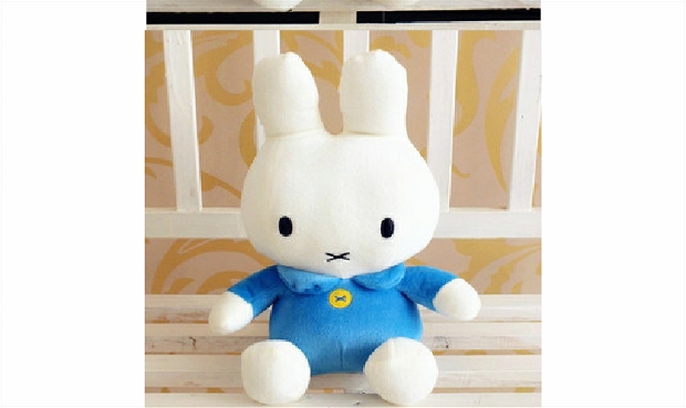 Dễ thương Miffy Bunny Doll Plush Toy Doll Doll Tanabata Gift Bunny Push Doll - Đồ chơi mềm bạch tuộc gấu bông