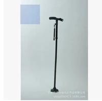 Ông già đi bộ trekking cực với đèn LED gấp nhôm nạng điều chỉnh năm tốc độ gậy đi bộ bốn chân - Gậy / gậy gậy đa năng