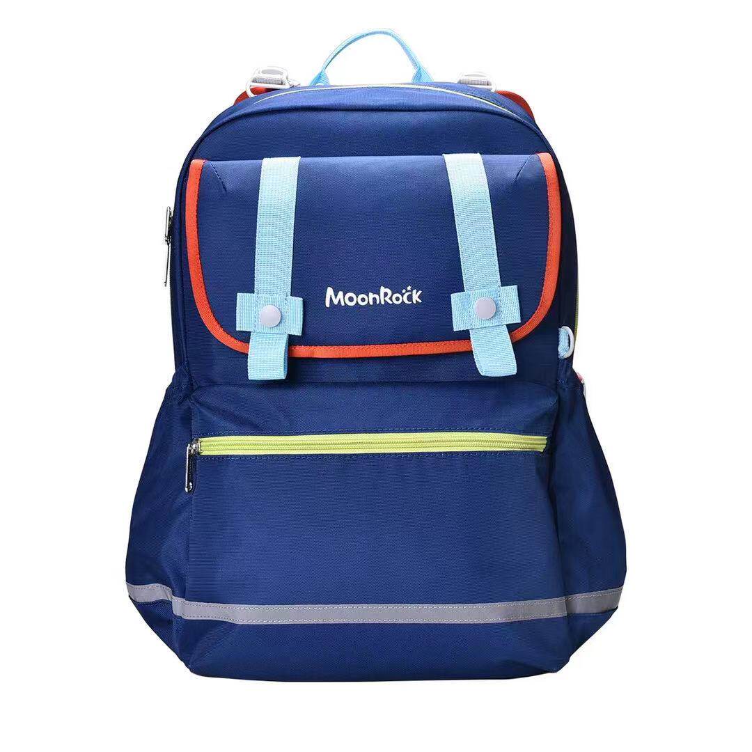 MoonRock Dreammusic Hong Kong Primary School Primary School Pupils minus Negative Comfort Large capacity men and women with light double shoulder children's schoolbags