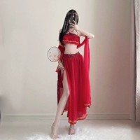 C Model Red 4 -Piece Set+Fean