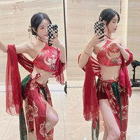 Красный комплект, накидка, дудоу, штаны