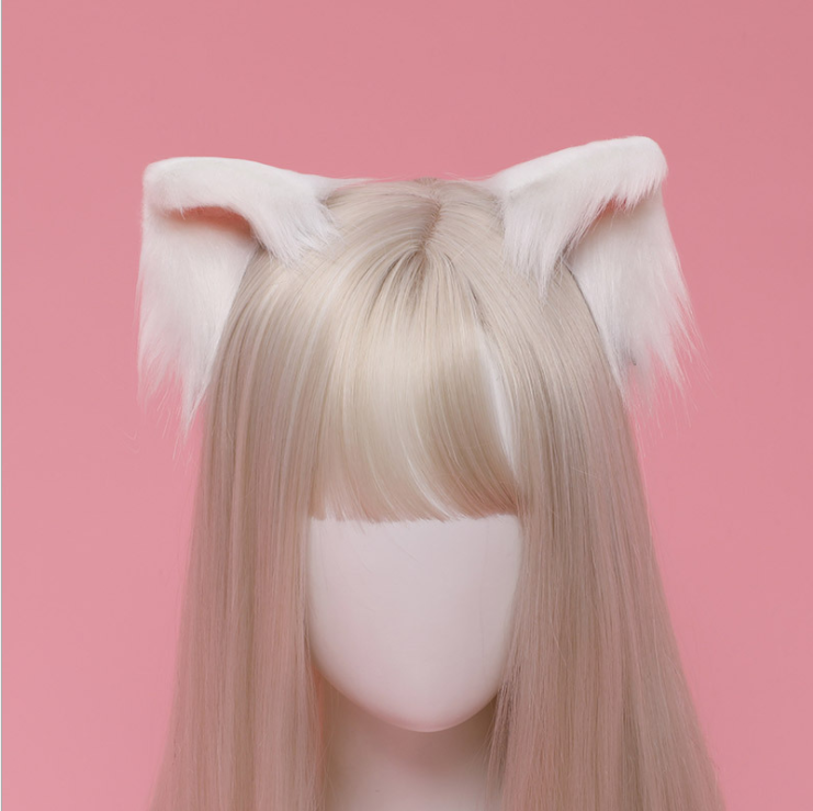 Cat Girl Cat Ear Handmaid Clamp Cute Kitty Cat and Girl Headlines