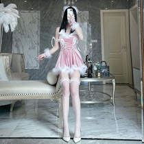 cosplay Halloween elf dress up sexy maid uniform bunny girl costume Christmas costume COS