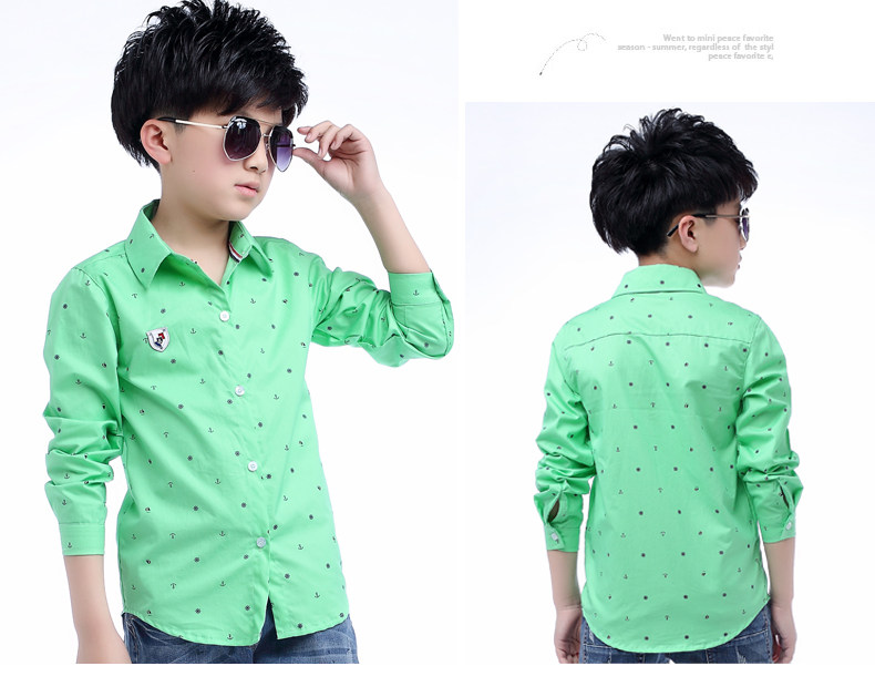 Chemise garcon à manche longue - Ref 2073489 Image 18