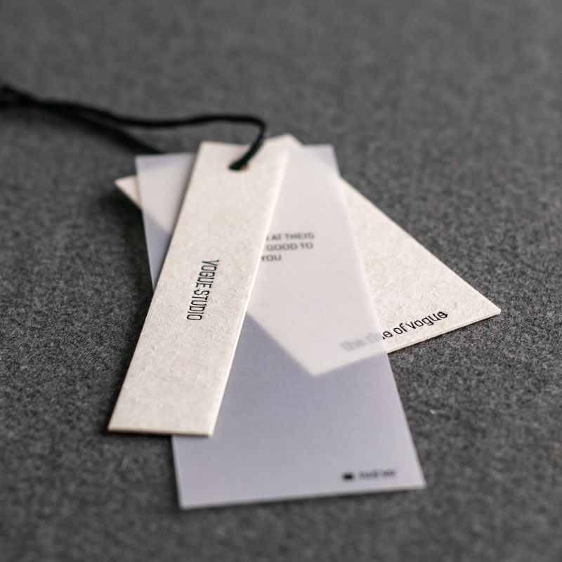 High-end Clothing Hangtag Set for LOGO Hanging Cards Spot Korean version of the label Clothing Clothes hangtag Custom