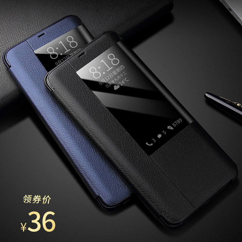 Mobile phone protective case for Huawei mate30 flip 30pro all-inclusive anti-fall personality creative 20x all-inclusive mate20x5g women's women's men's 10 ultra-thin frosted fashion