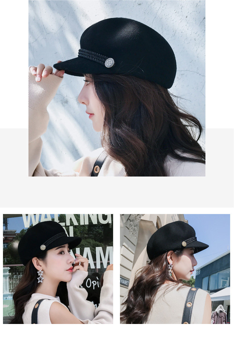 Chapeau pour femme      en Melange de laine - Ref 3233010 Image 16