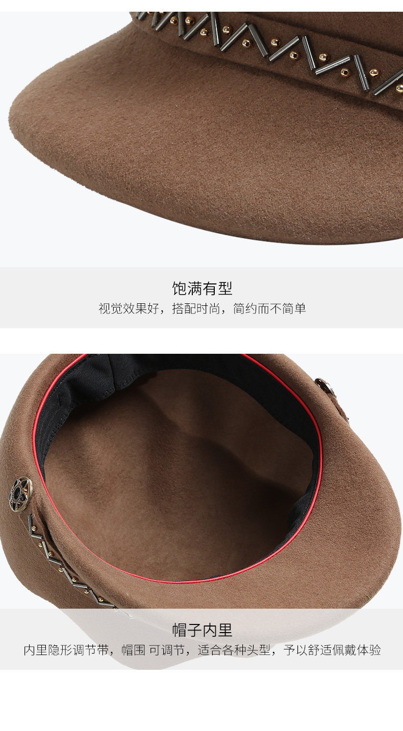 Chapeau pour femme      en Melange de laine - Ref 3233132 Image 23