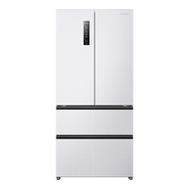 Rongsheng 503Pro flat-mounted IDP double-pure French white multi-door ultra-thin embedded home refrigerator