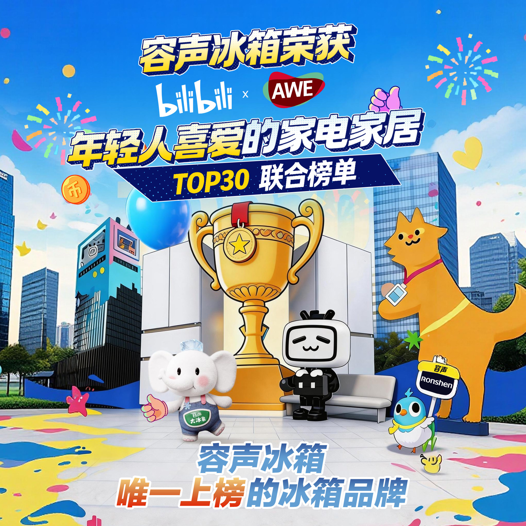 容声BCD-505Q50CZLBD冰箱图片
