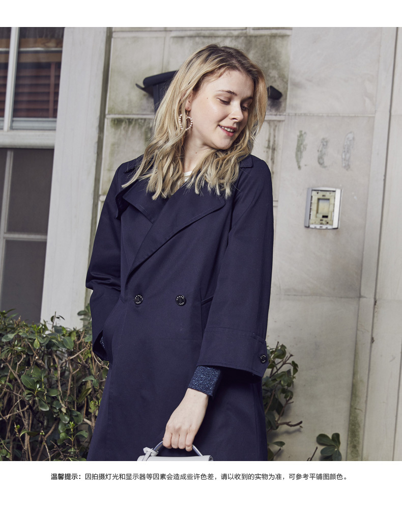 Trench pour femme ELAND en Coton - Ref 3228117 Image 26