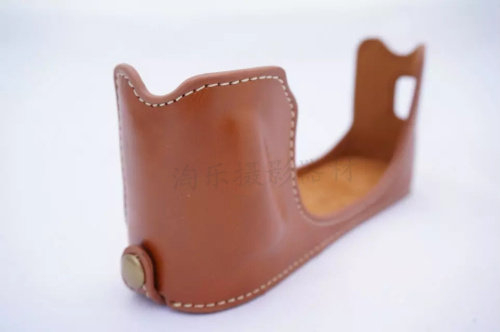 Apply Fuji X100T X100S X100 Camera Universal Leather Camera Pack Semi - Set Handle Base