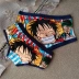 2 mảnh One Piece Luffy Cartoon Cặp đôi Quần lót Cotton Anime Men Boxer Women Triangle do lot nu cao cap Cặp đôi